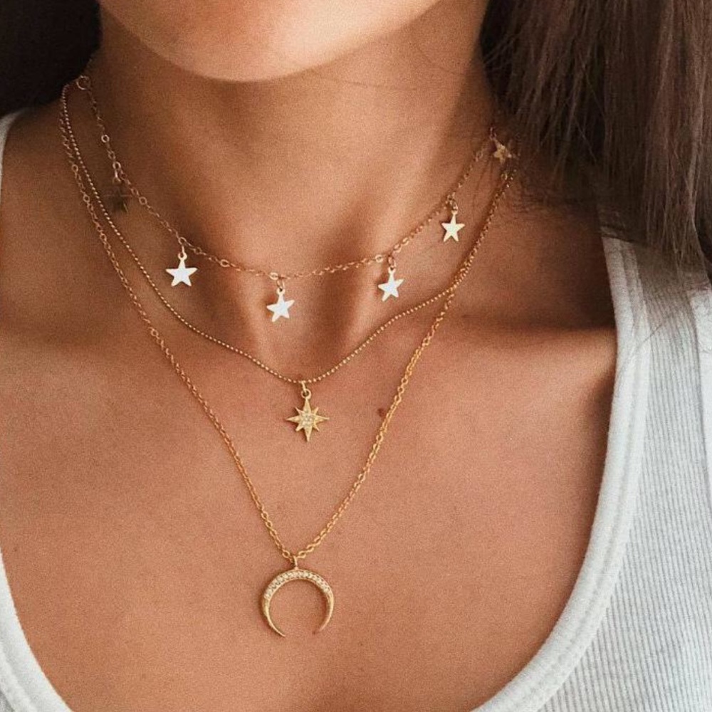 Moon & Stars - Necklace